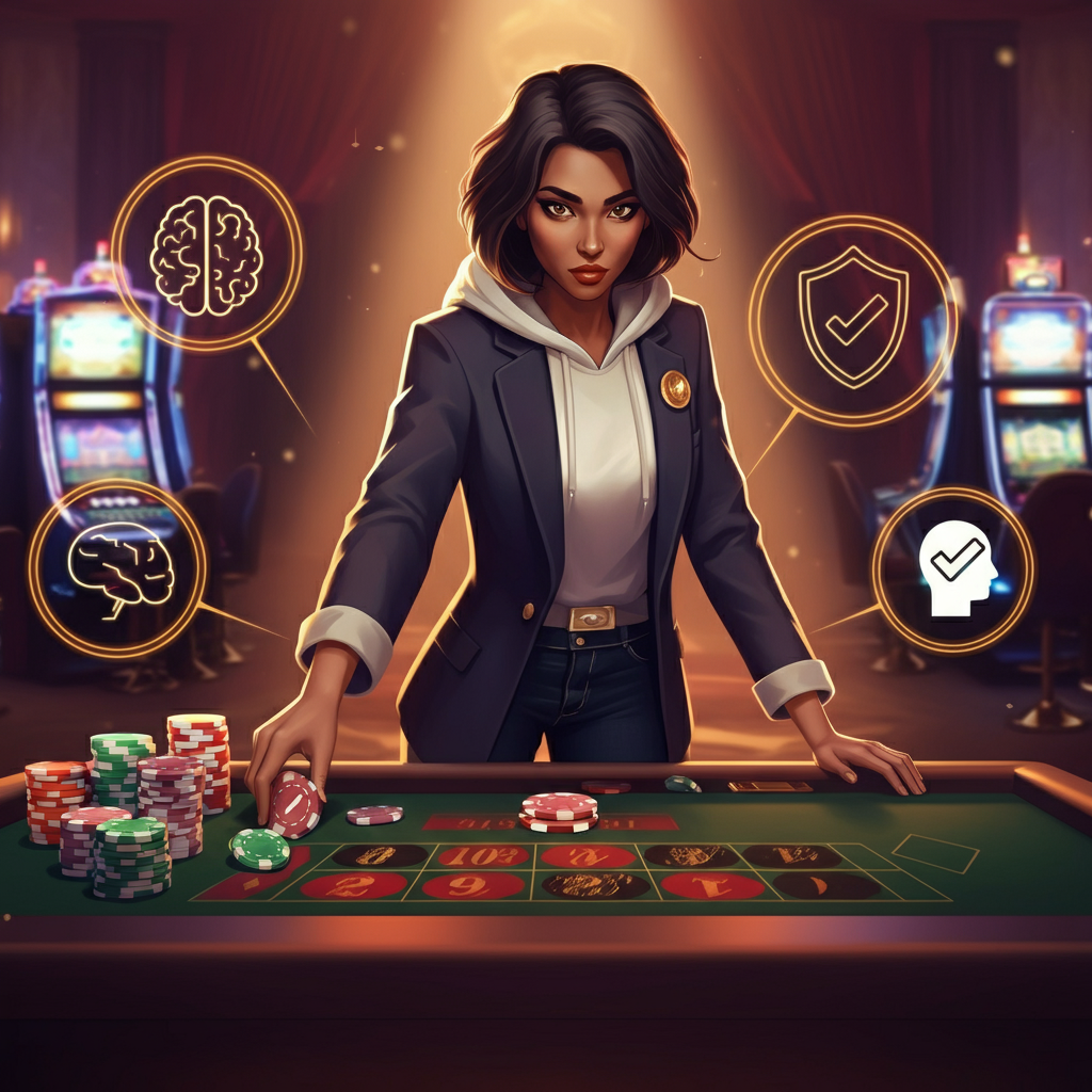 Kingtg777CasinowithPlayerStrategicallyPlacingaBet